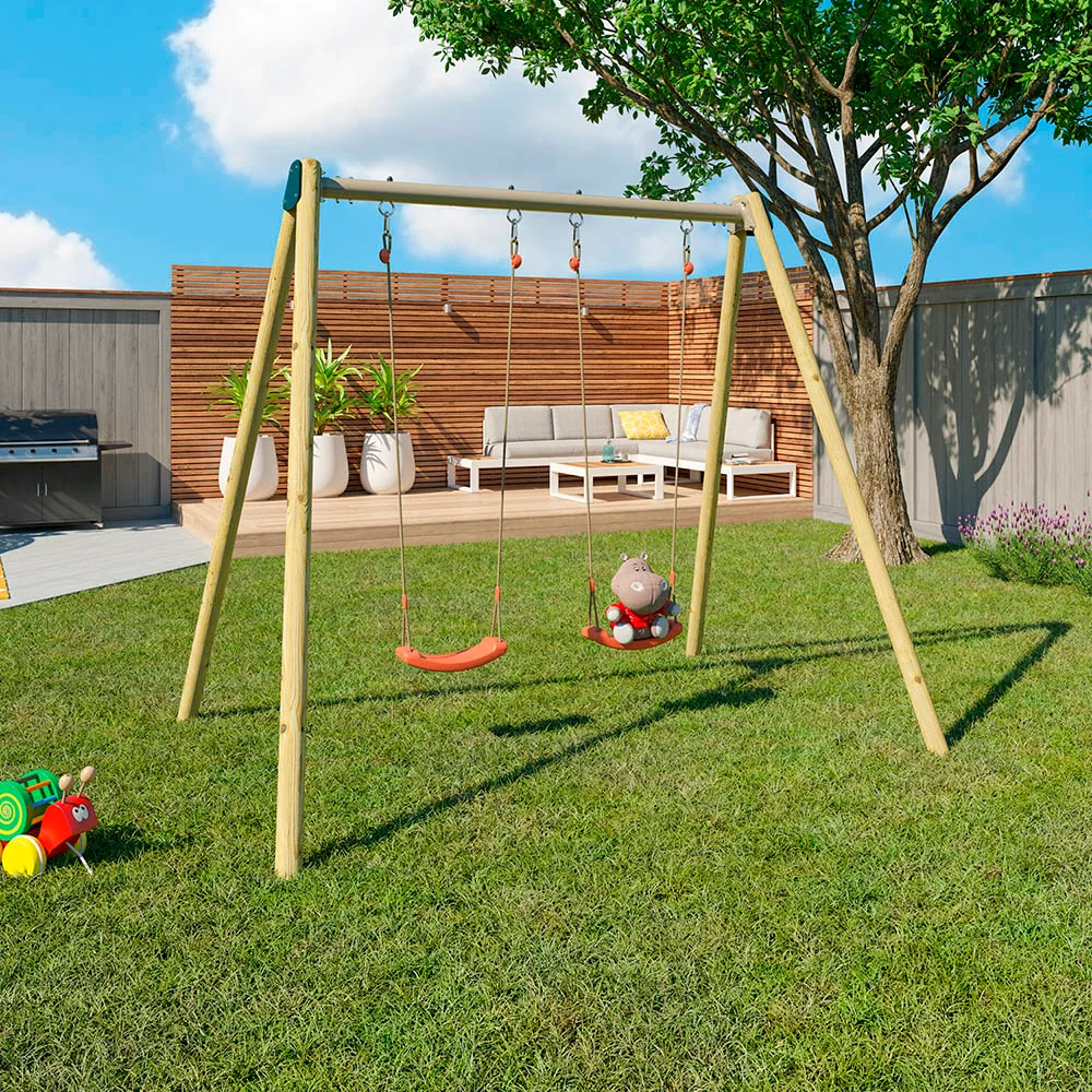 Tweevoudig Garden Swing and Baby Seat - Harmonie Doublo