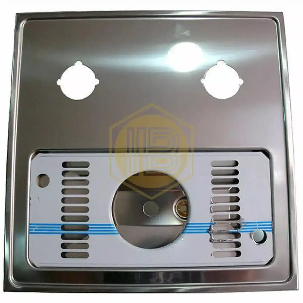 Tweevoudig square service tray