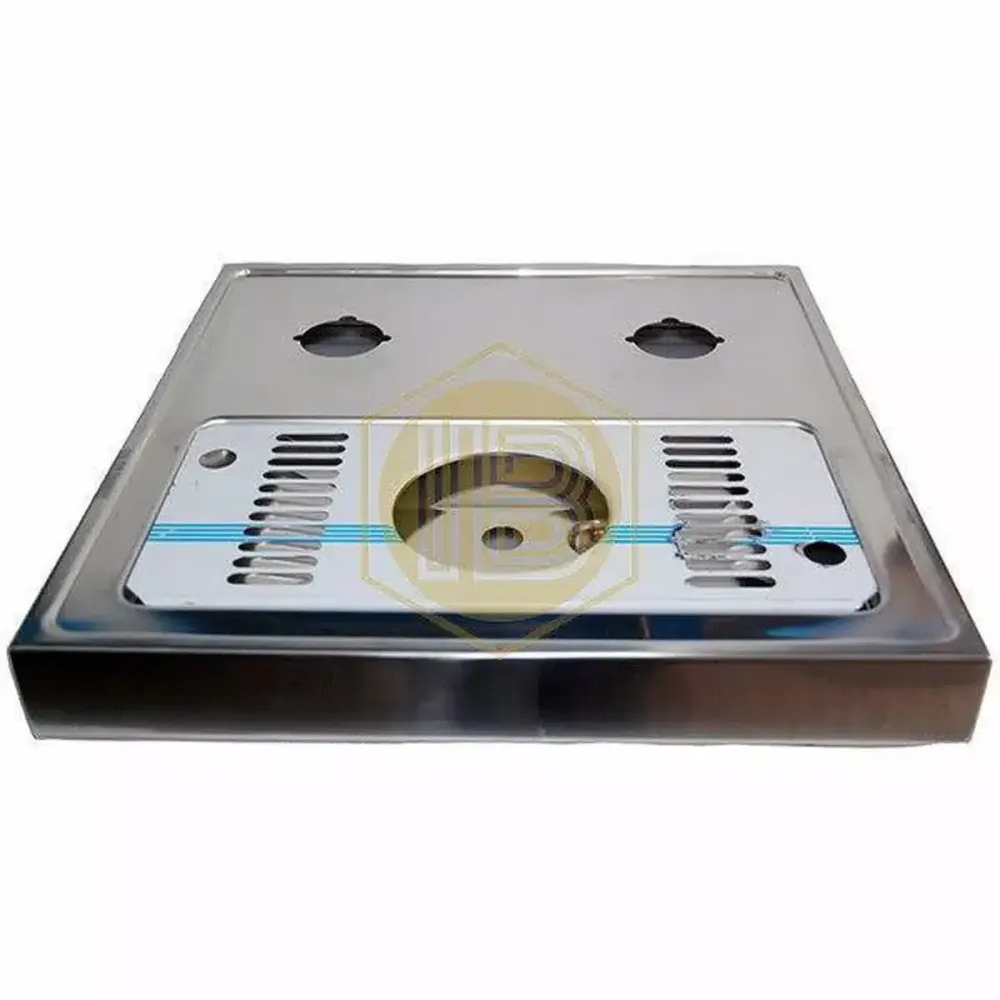 Tweevoudig square service tray