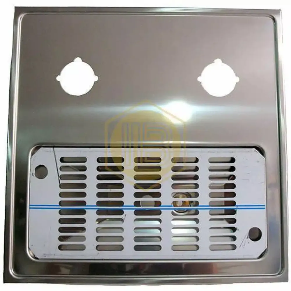 Tweevoudig square service tray