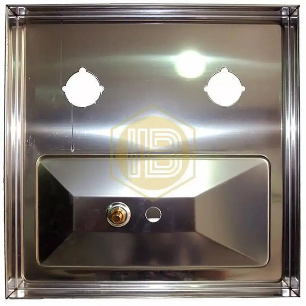 Tweevoudig square service tray