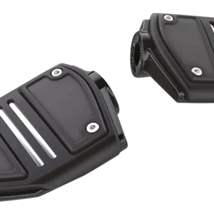 Twin rail footpegs w/o adapters Zwart Harley-Davidson