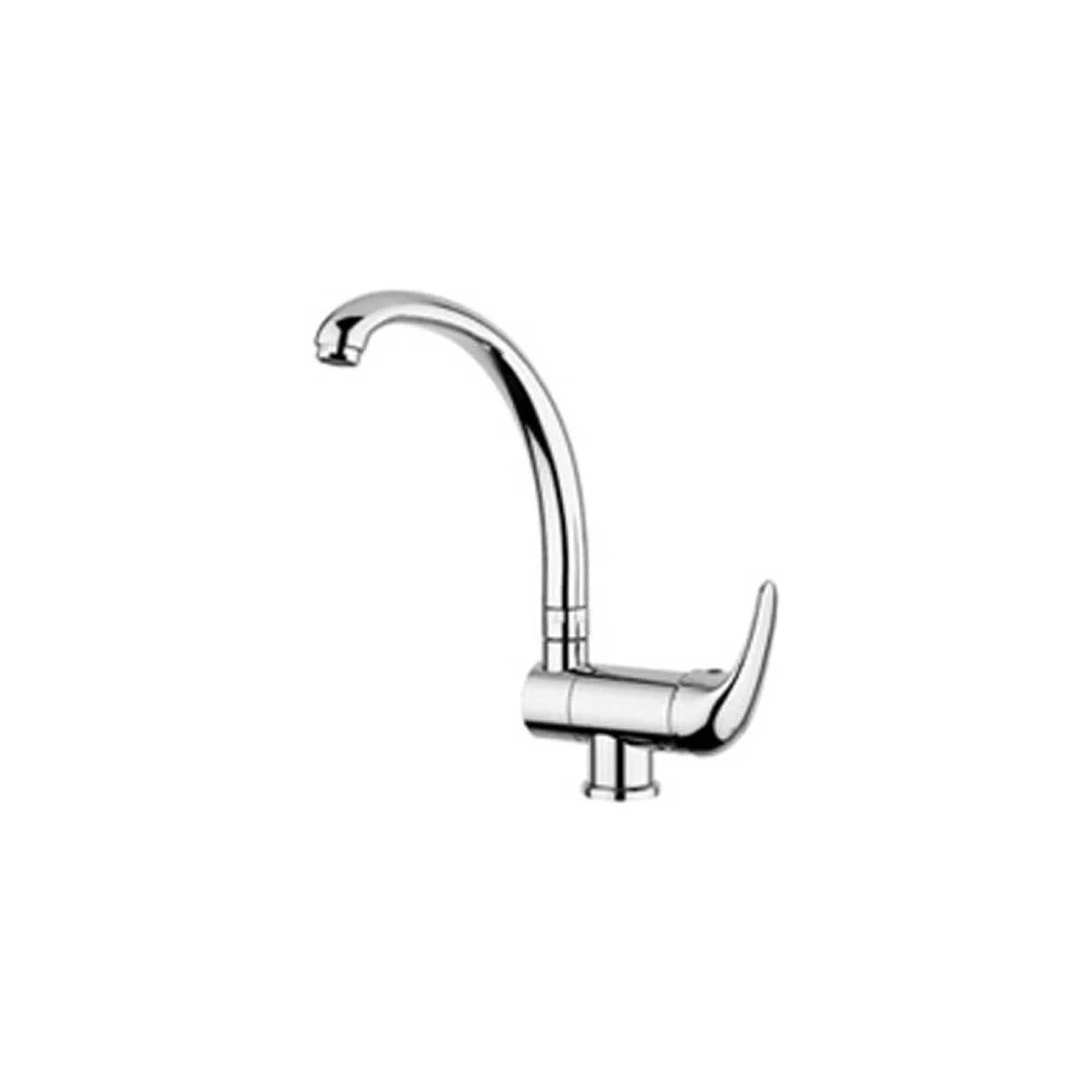 Under-window kitchen mixer Nettuno Due series model ND189CR verchroomd Paffoni