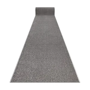 uniform chodnik KARMEL Glad, enkele kleur grijskleuring 140x150 cm