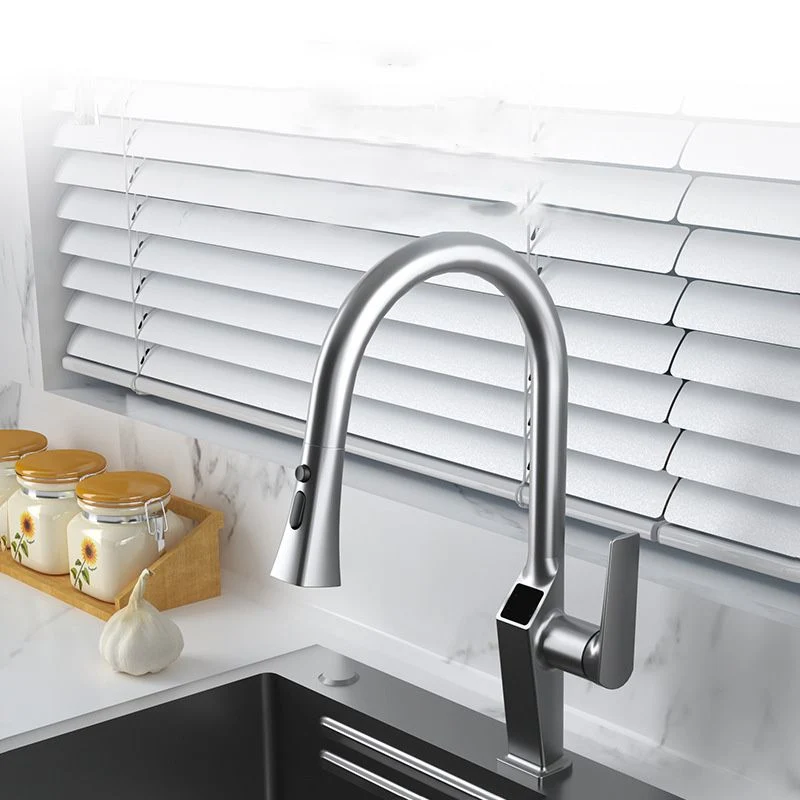 Van metaal Kitchen Faucet Pull down Sprayer Kitchen Faucet Single Handle