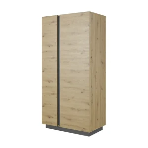 Vitrinekast ARCADE SC97 2D 97x54x194 Natuurtint