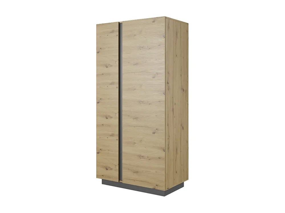 Vitrinekast ARCADE SC97 2D 97x54x194 Natuurtint