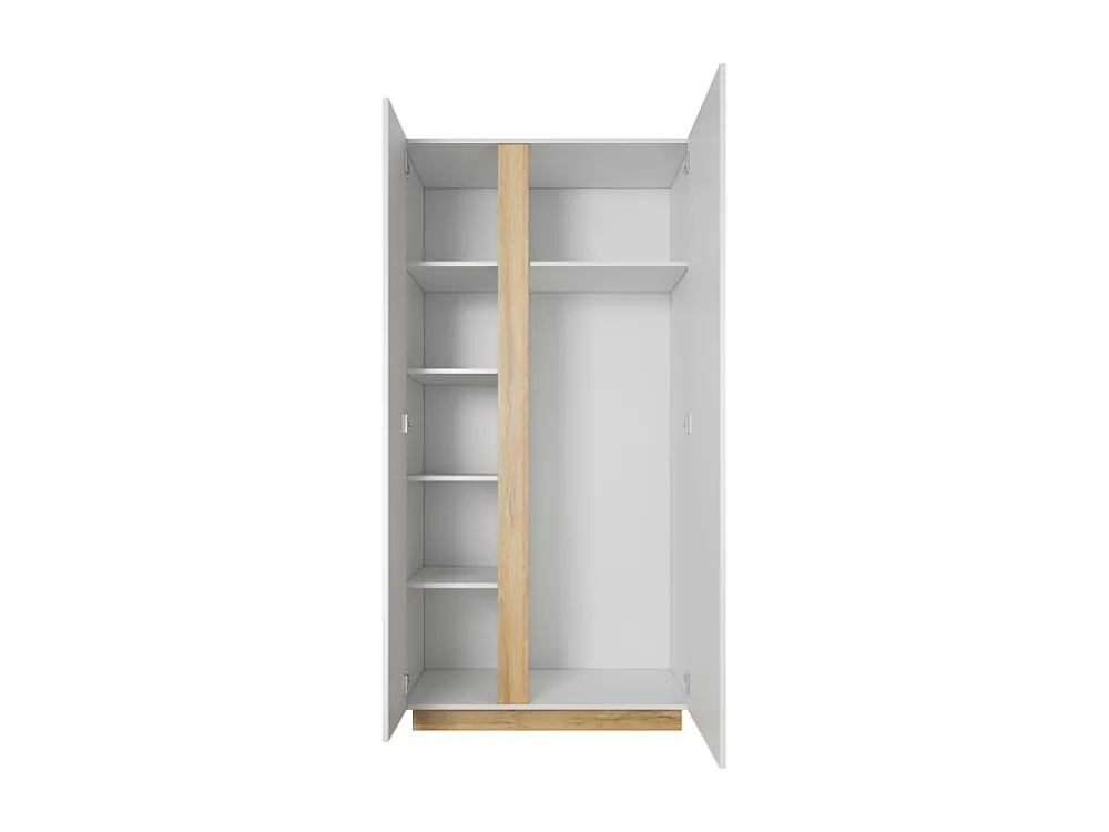 Vitrinekast ARCADE SC97 2D 97x54x194 Wit