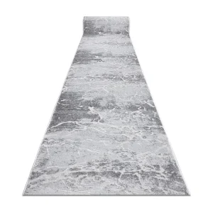 Vloerbekleding Structureel MEFE 6182 twee poolhoogte , grijskleuring 60x250 cm