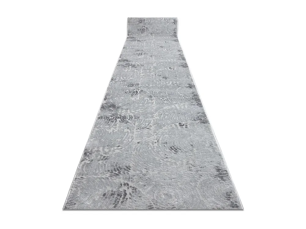 Vloerbekleding Structureel MEFE 8725 twee poolhoogte , grijskleuring 150x180 cm