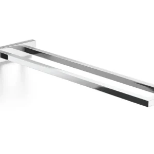 Wall-mounted two-arm towel holder Gedy model Elba - Chroom