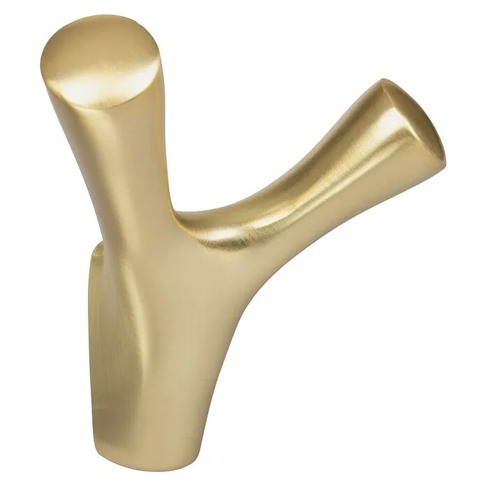 Walteco Jashaak 1 x Amiso II kledinghaak, 2 x schroeven, 2 x pluggen - l x b x h: 76 x 48 x 92 mm, Aantal haken: 2 st., Me...