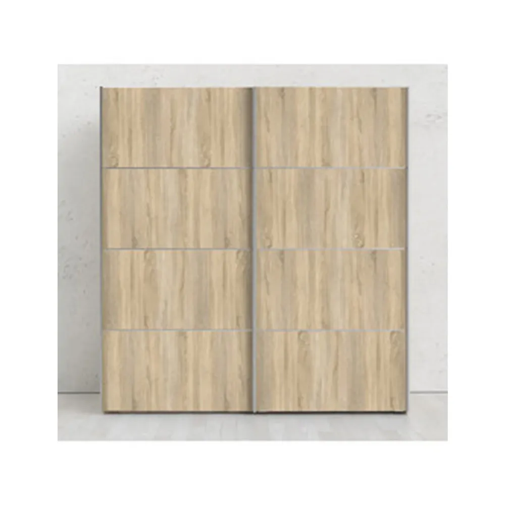 Wardrobe 2 sliding doors 182 cm model Verona - Eik
