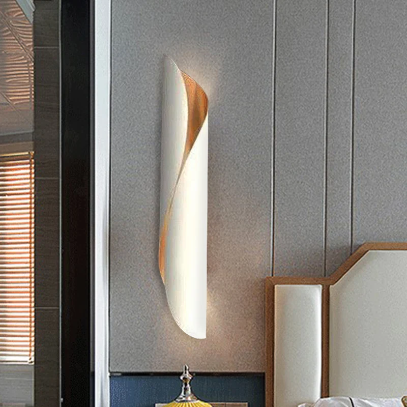Zwart/Wit Rolling Sconce Lichtpunt Hedendaags 2 Lichts Alumnium Up en Down Wandkandelaar
