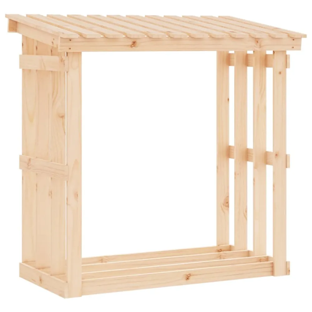 Haardhoutrek 108x64,5x109 cm massief grenenhout