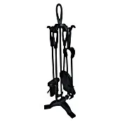 Livn Haardset 5-delig - 20 x 20 x 54 cm, Metaal, Zwart
