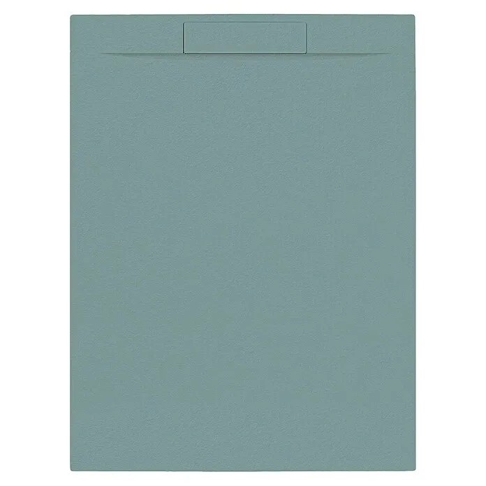 Allibert Douchevloer Luna - Beton, l x b: 120 x 90 cm, Korstmos groen
