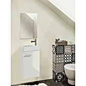 Allibert Fonteinset Mike Pack - 22 x 40 x 68 cm, Glanzend wit