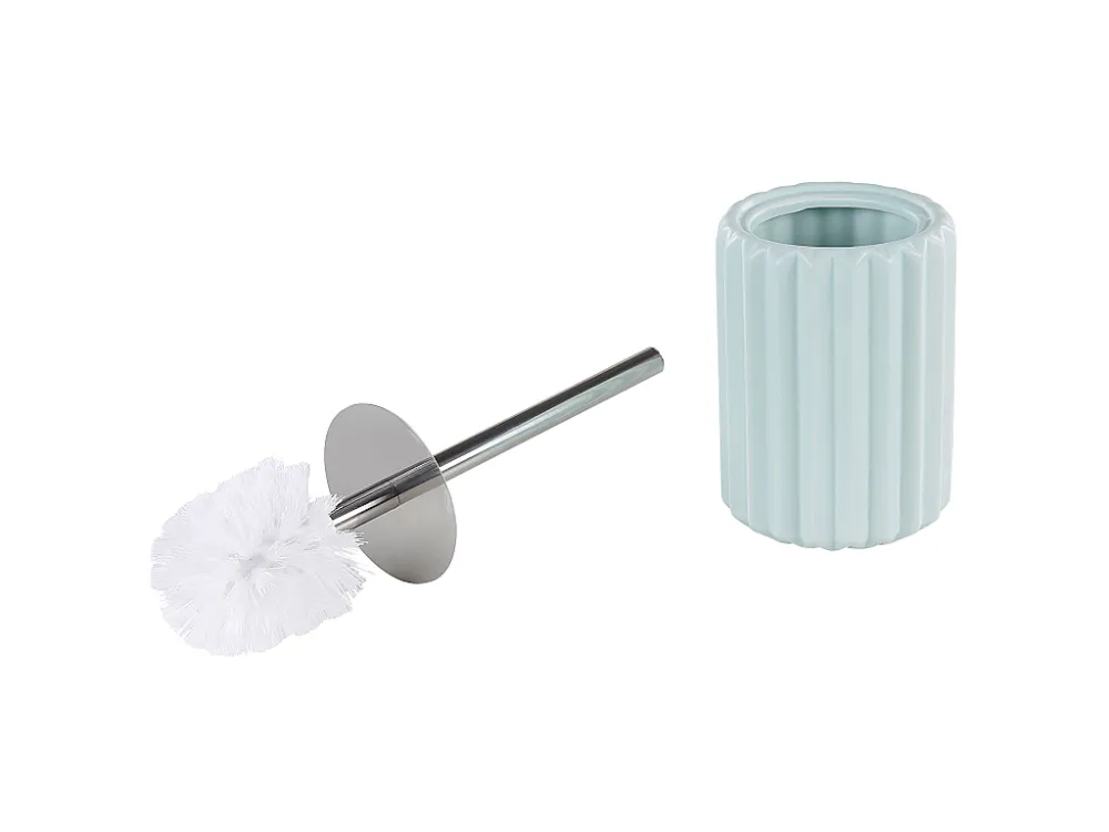 Badkamerset set van 5 keramiek blauw GORBEA