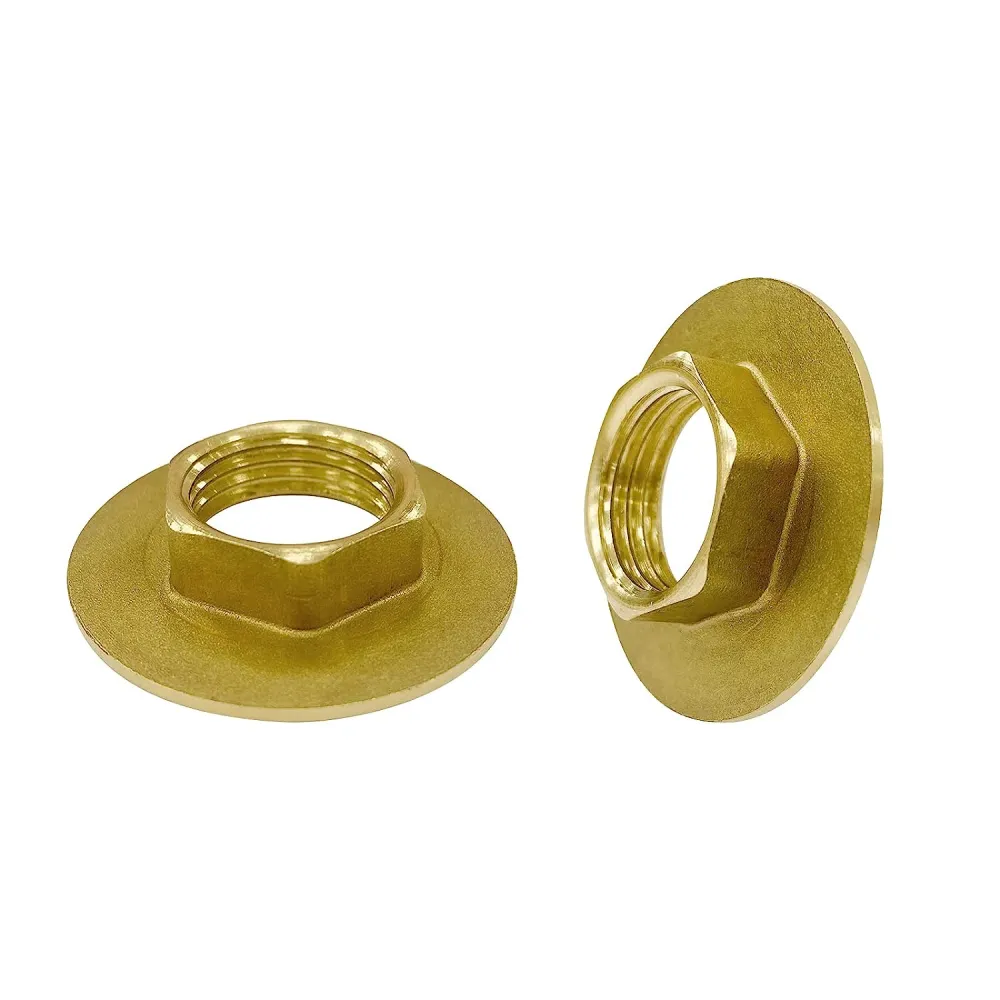Borgmoeren om kraan vast te installeren 1/2 inch messing voor installatieset van kraan badkamer pop-up borgmoeren 2 stuks