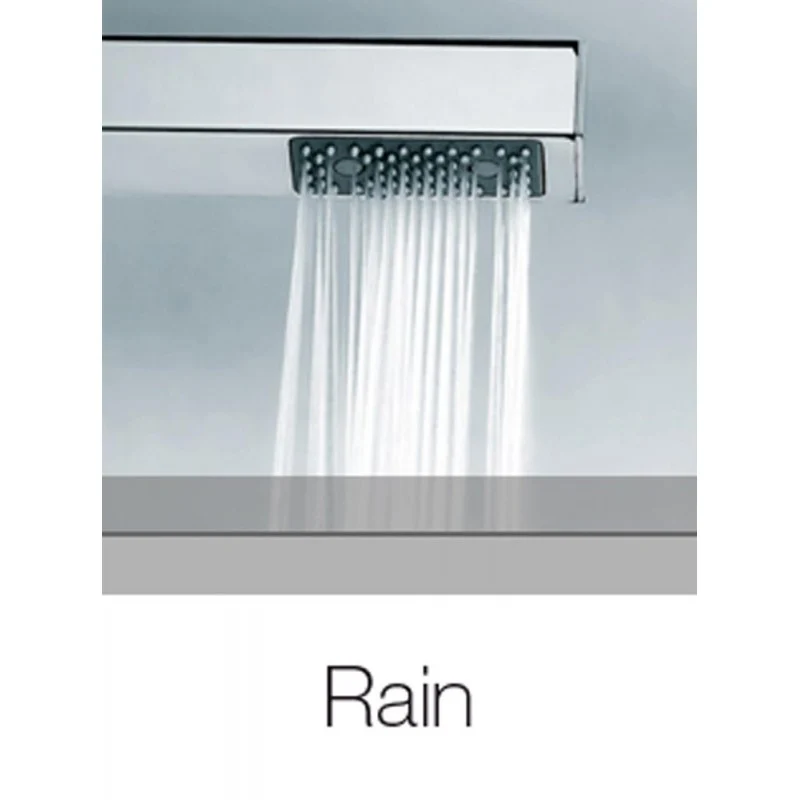 Bossini square sliding shower set Cube D91001 hand shower