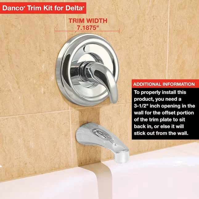Danco Oil Rubbed Bronskleurig 1-handle Bathtub and Shower Faucet