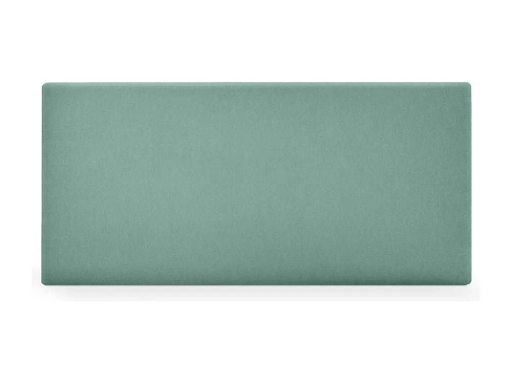 DHOME Hoofdeinde 95x50cm gladde aqualine stof bedden 90 - Aquagroen