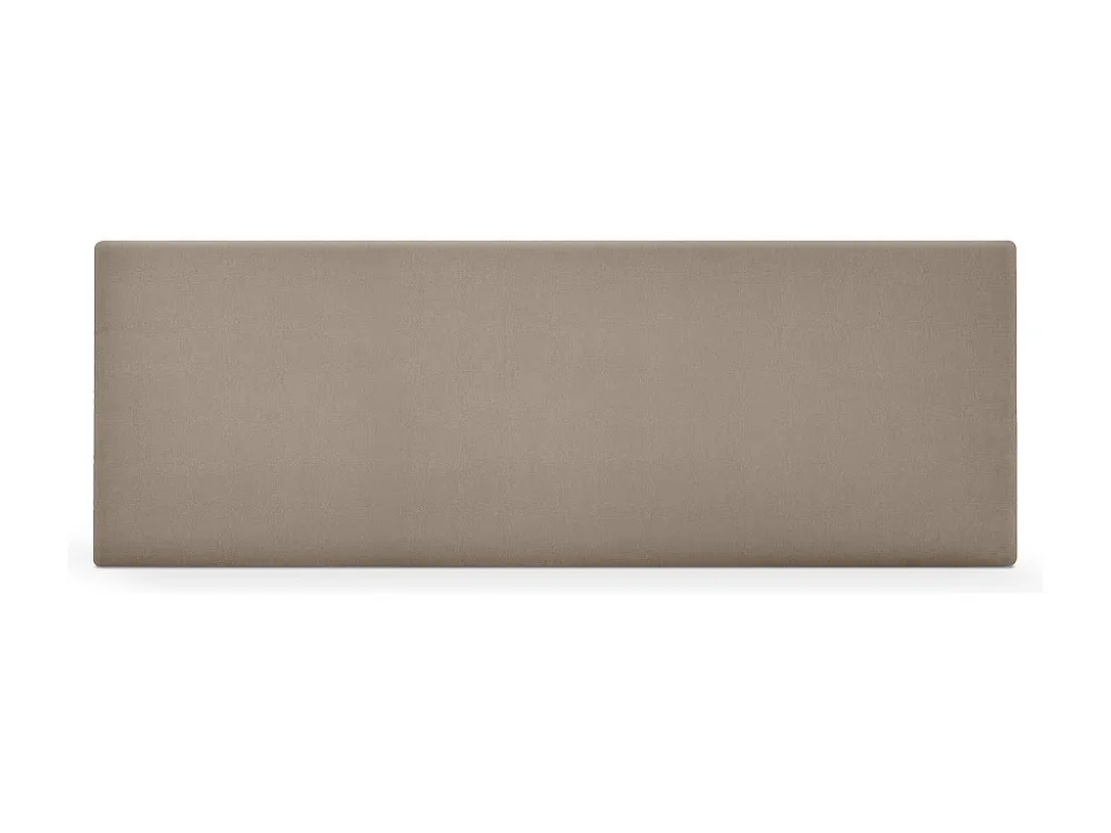 DHOME Hoofdeinde gladde aqualine stof 135x50cm bedden 120/135 - Tierra