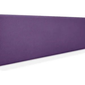 DHOME Hoofdeinde gladde aqualine stof 160x50cm voor 150/160 bedden - Lila