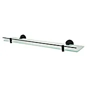 Haceka Kosmos Glazen planchet - Breedte: 600 mm, Zwart
