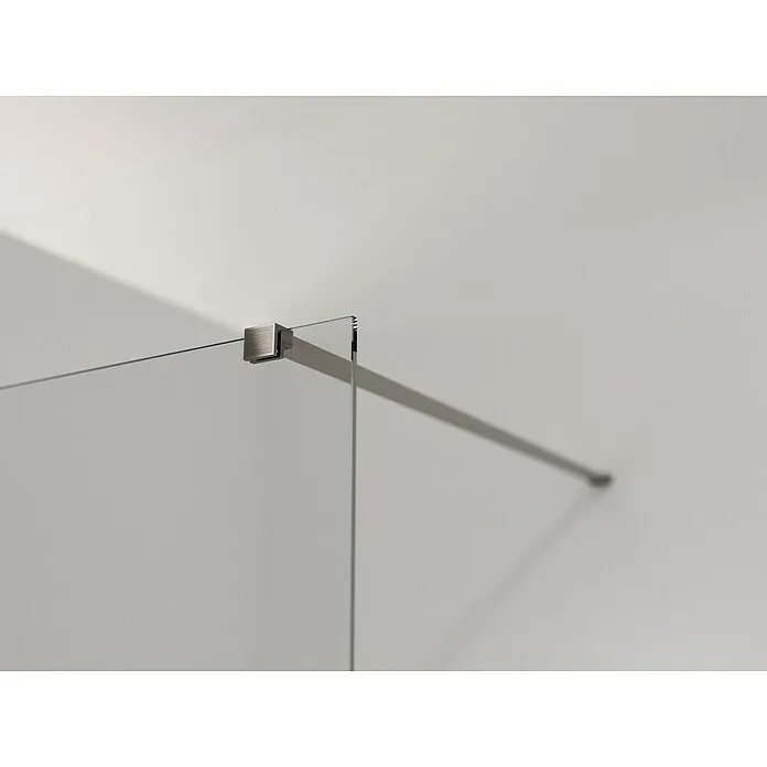 Montageset Smart Line Gun Metaal Light - Gun Metal Light, Glasdikte: 8 mm
