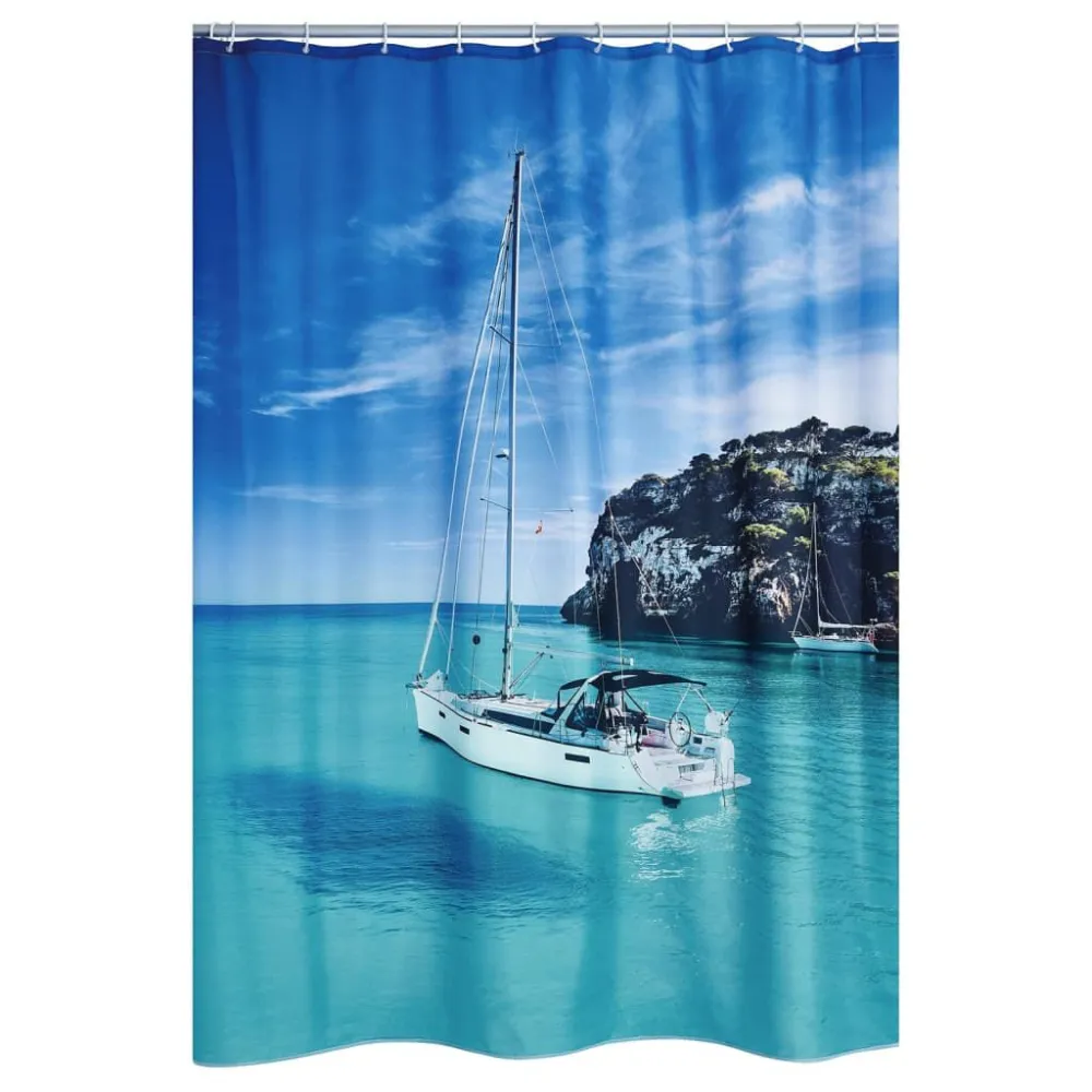 RIDDER Douchegordijn Sailboat 180x200 cm