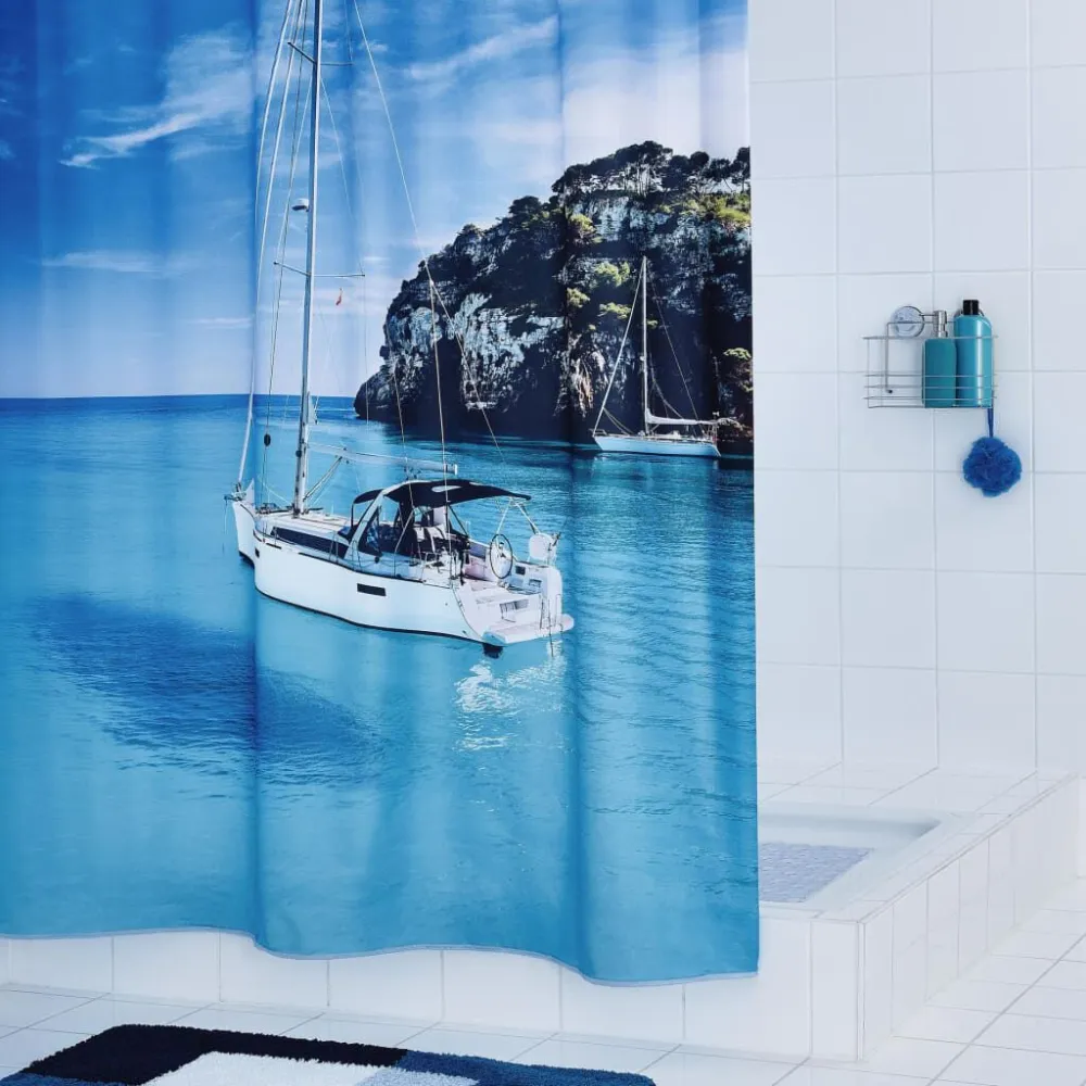 RIDDER Douchegordijn Sailboat 180x200 cm
