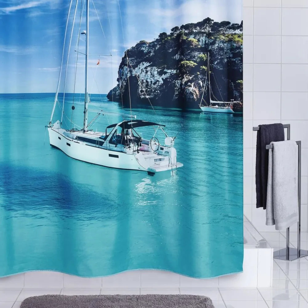 RIDDER Douchegordijn Sailboat 180x200 cm