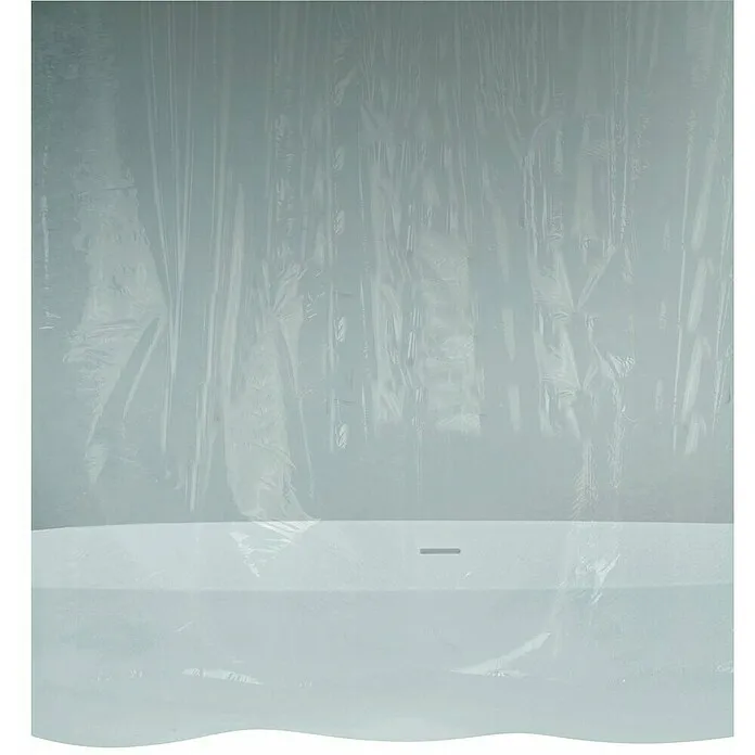 Sanidecor Peva douchegordijn - 180 x 200 cm, Transparant