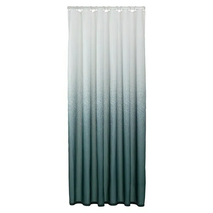Sealskin Douchegordijn Blend - 180 x 200 cm, Groen/Wit