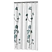 Sealskin Douchegordijn Orchid - 180 x 200 cm, Blauw/Wit