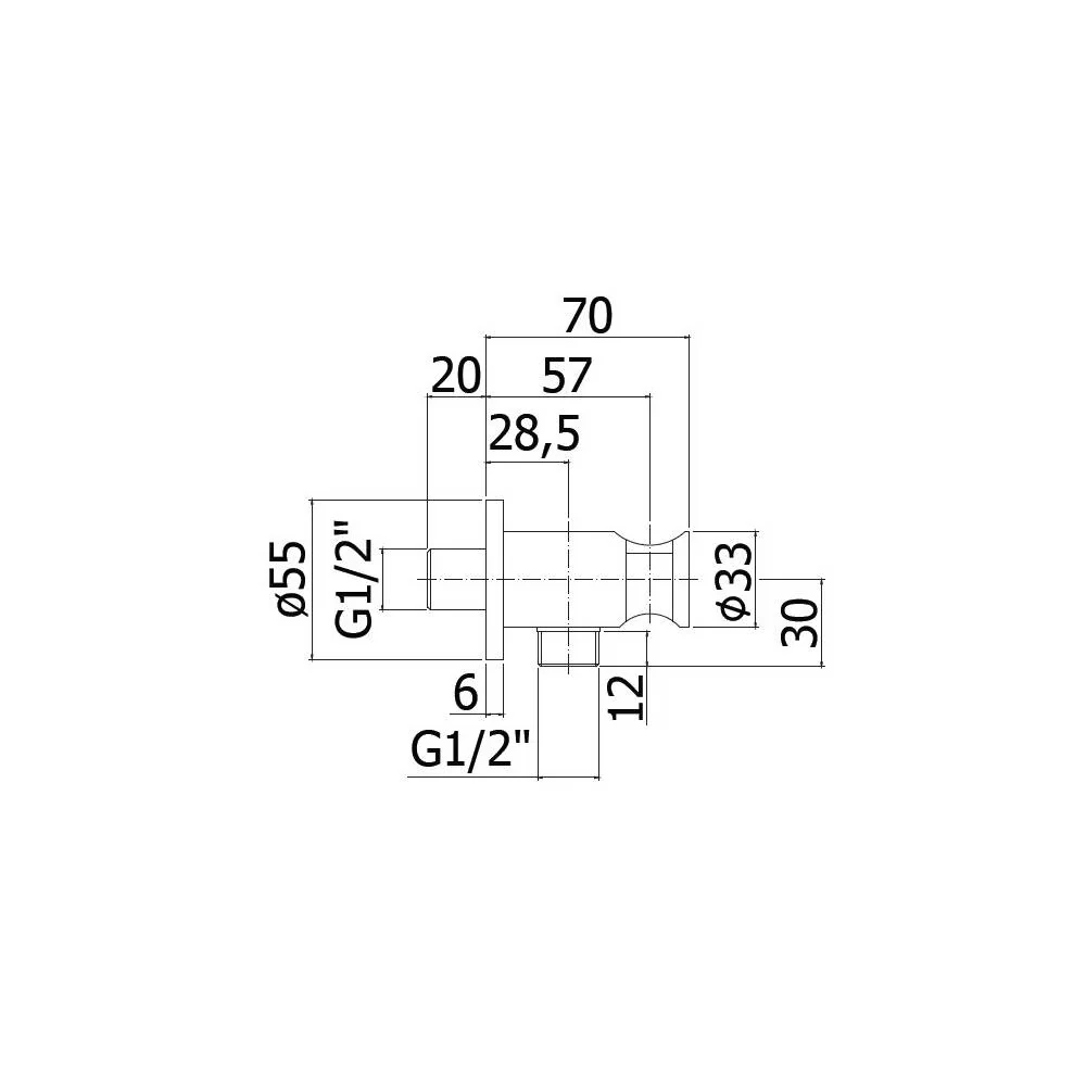 Sliding shower set metalen rod, built- mixer and built- wall water outlet Paffoni