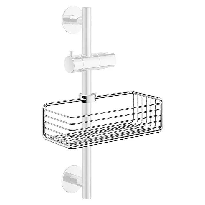Smedbo Douchekorf SIDELINE DK1106 - 10 x 25 x 7 cm, RVS, Glanzend