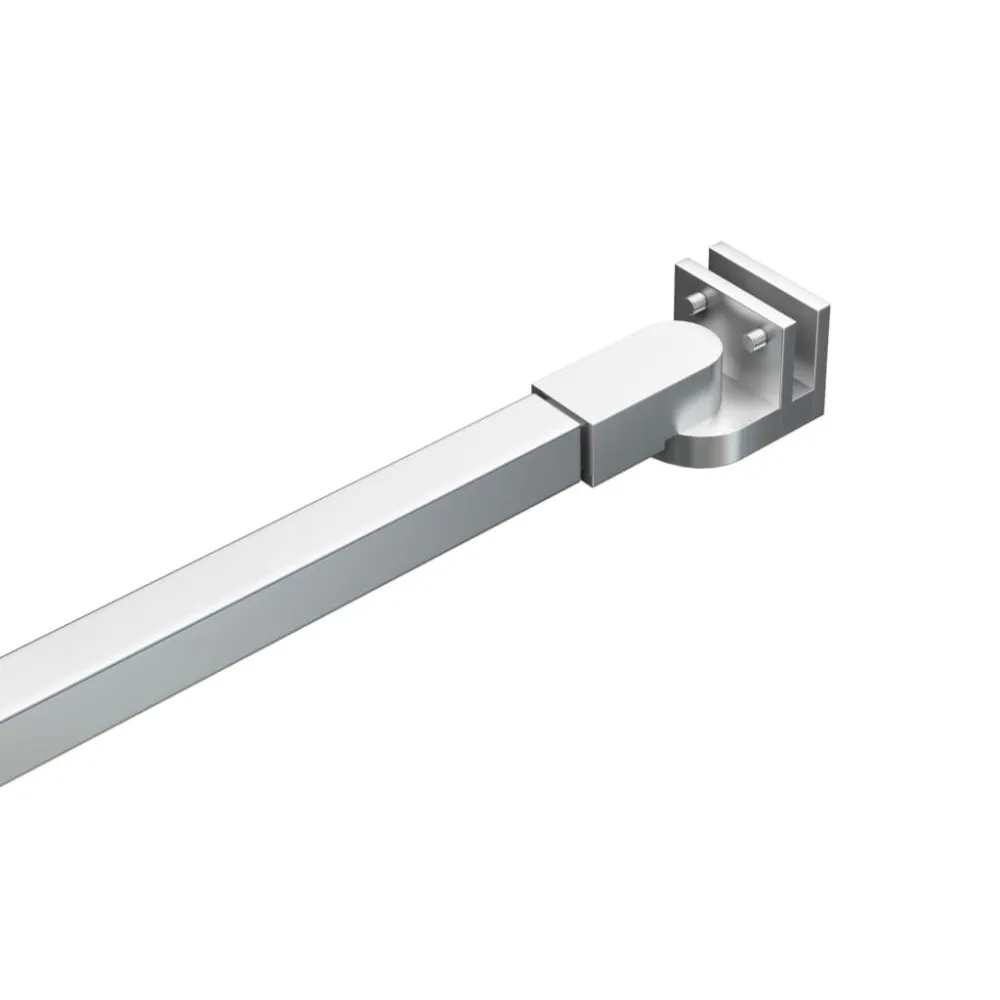 Stabilisatiestang voor badwand 57,5 cm roestvrij staal