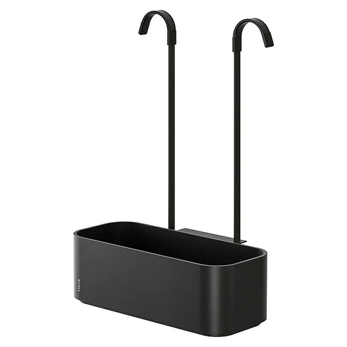 Tiger Douchekorf hangend 2-Store - 12,2 x 24,9 x 34,3 cm, Zwart