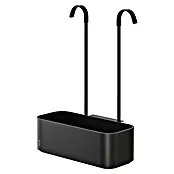 Tiger Douchekorf hangend 2-Store - 12,2 x 24,9 x 34,3 cm, Zwart