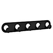 Walteco Handdoekhaken - l x b x h: 500 x 30 x 82 mm, Aantal haken: 5 st., Metaal