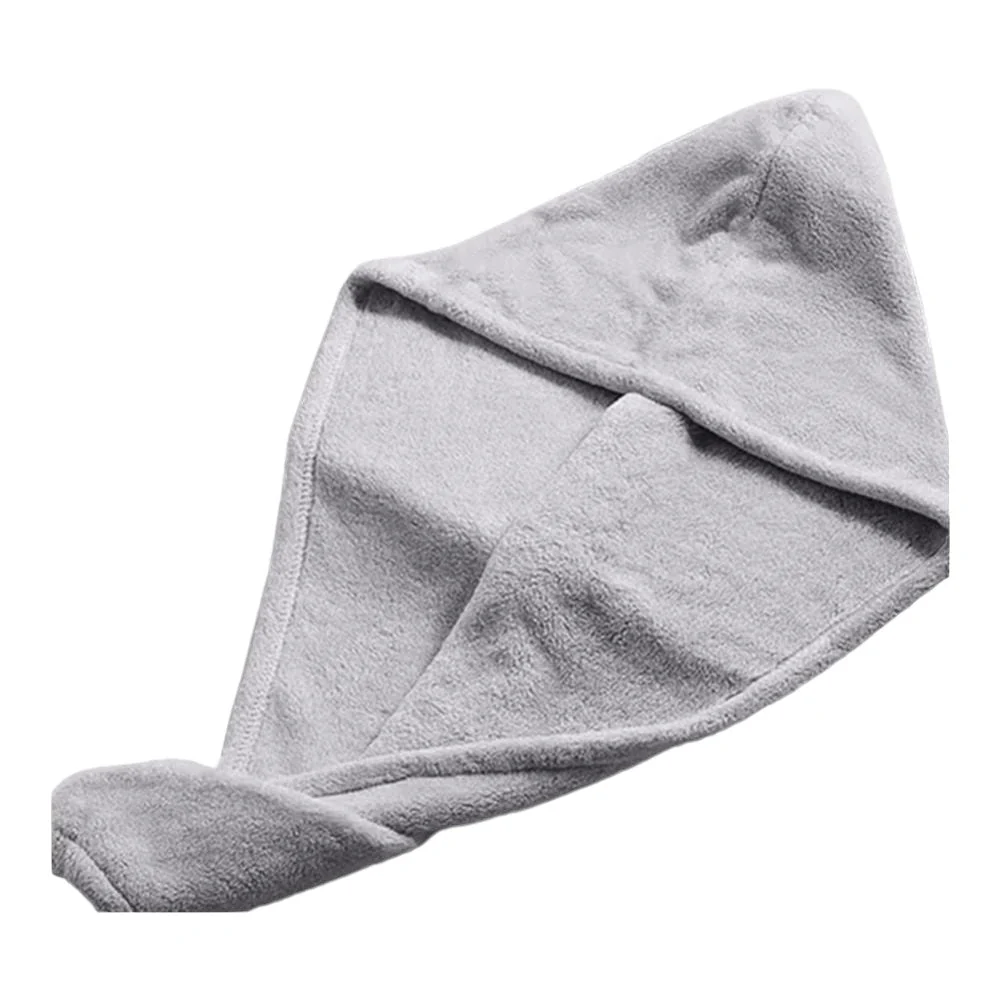 Haarhanddoek - 3 Stuks - Roze, Blauw en Grijs - Microvezel Handdoek Krullend Haar - Handdoek voor Haar - Hair Towel - Hoof...