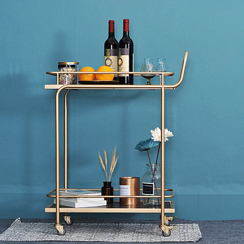 32.28" High Contemporain Style Prep Table Rolling Stone Prep Table Dining Room