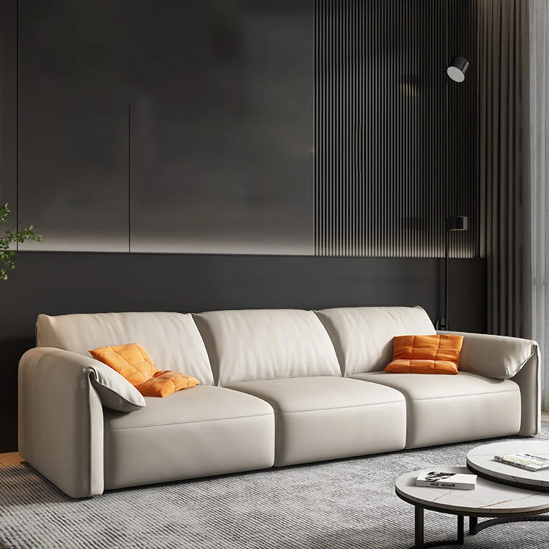41.34" Wide Contemporary Futon Sofa Bed White Futon Effen Wood Sleeper Sofa 86