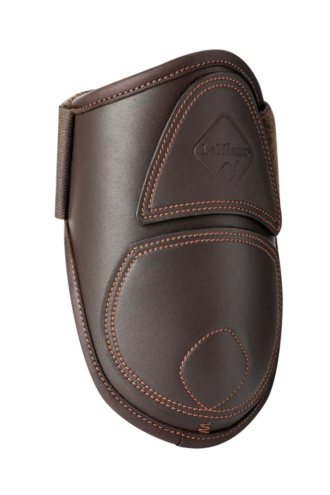 Capella Leather Fetlock Boots Taupe F Gemaakt van jersey katoenmix