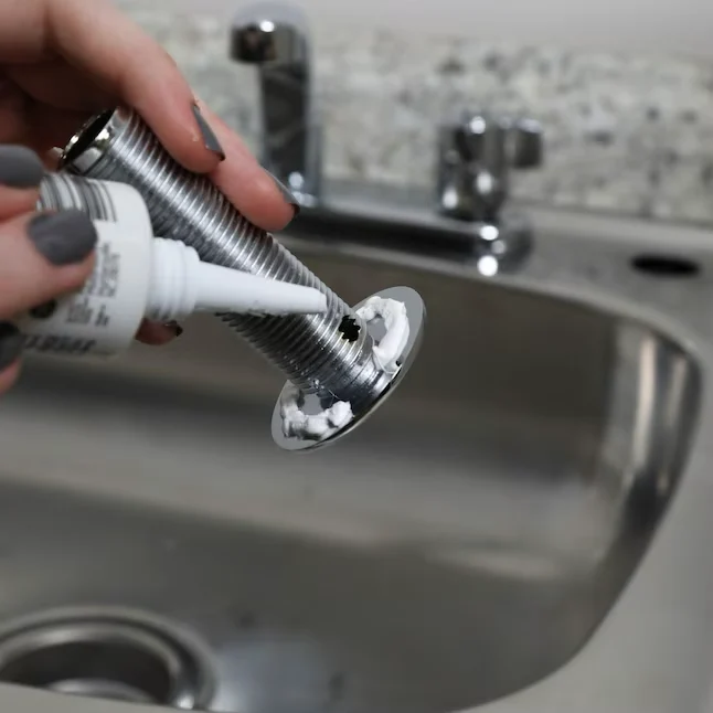 Danco Van kunststof Faucet Hole Cover Fits Most (Chrome) Machine wasbaar op 30°C