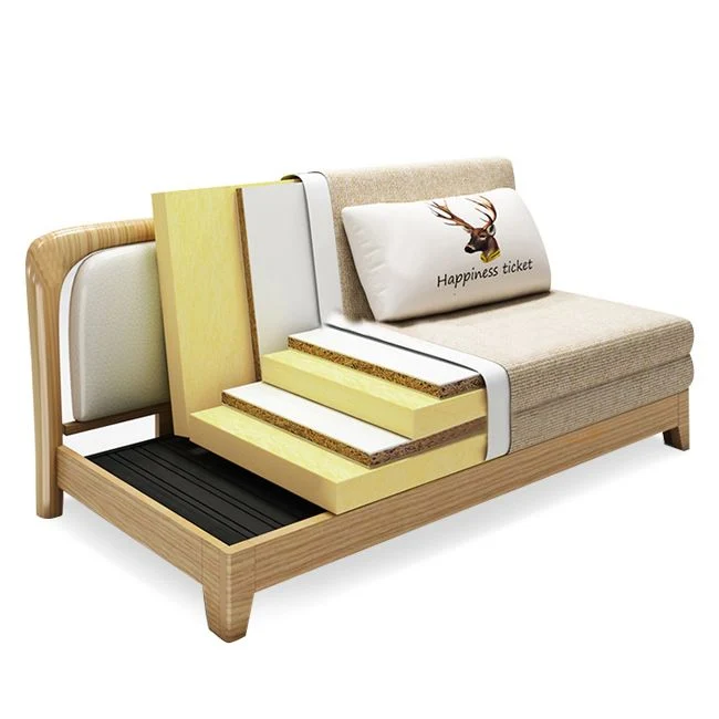 Eetkamerstoel 32" Sprei Contemporary Sofa Futon Mustard Fabric Sleeper Sofa 42l