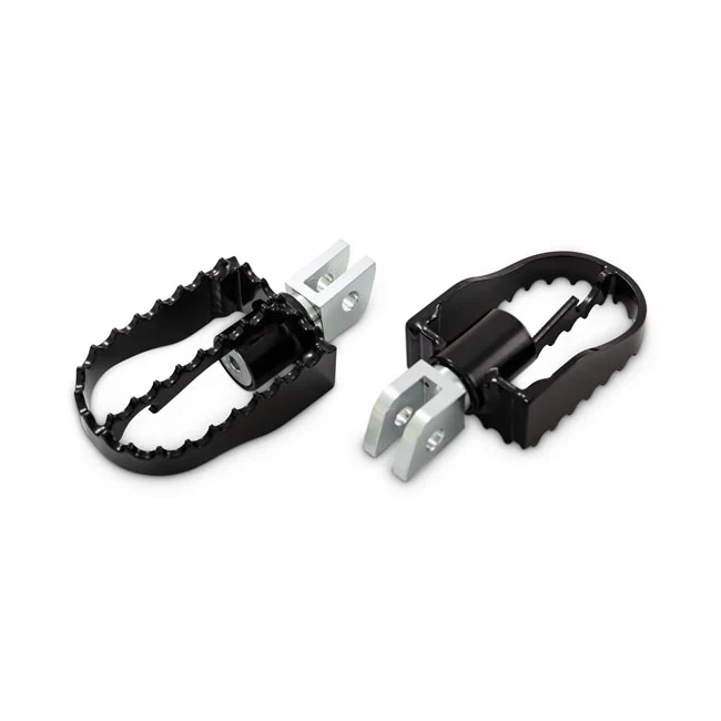 Elastische pasvorm Burly, Mx Style Footpegs Para Harley Davidson